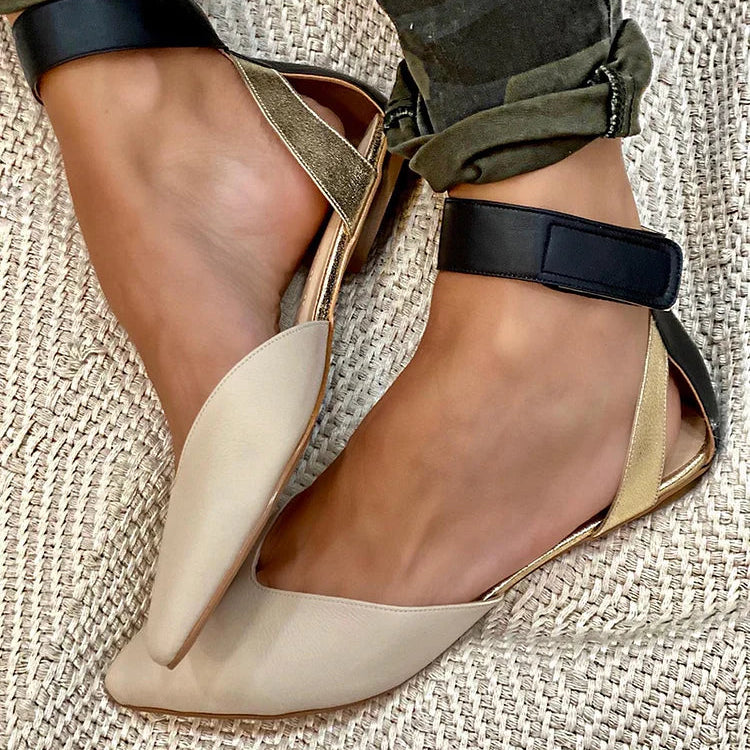 ELEGANT LOW SANDALS