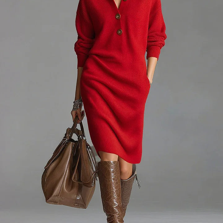 Janice | Elegant Sweater Dress
