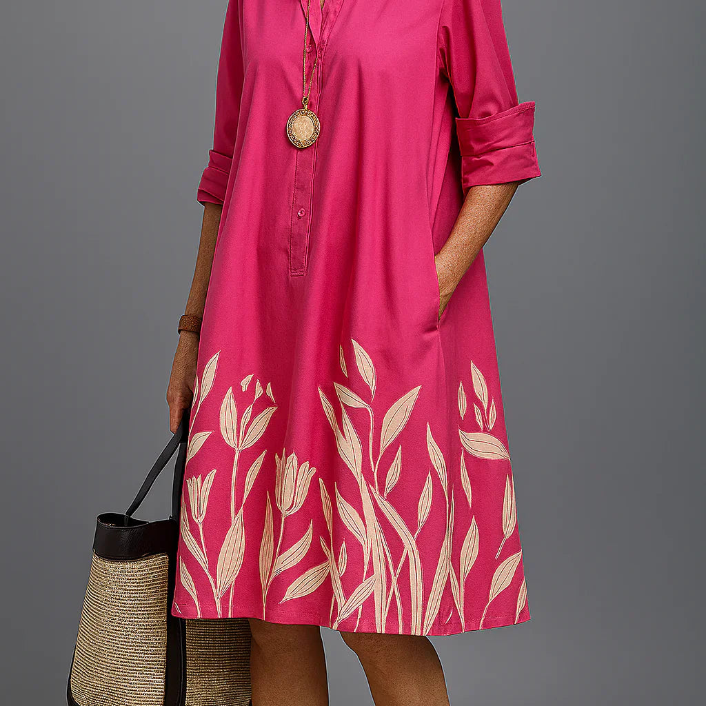Kayla | Stylish and Carefree Midi Dress
