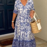 Zevora - Elegant Midi Dress