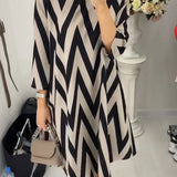 Lovenza - Zigzag Midi Dress