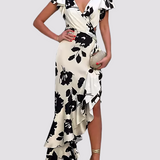 Zinnia - Floral Midi Dress