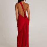 Isabella™ | Open Back Maxi Dress