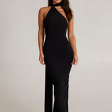 Isabella - Open Back Maxi Dress