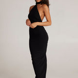 Isabella™ | Open Back Maxi Dress