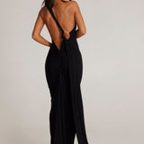 Isabella - Open Back Maxi Dress