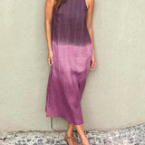 Lysette - Stylish Print Maxi Dress