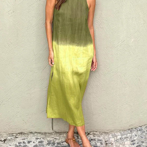 Lysette - Stylish Print Maxi Dress