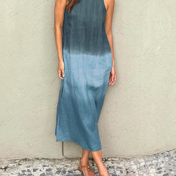 Lysette - Stylish Print Maxi Dress