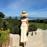 Fiona | Knit Sleeveless Maxi Dress