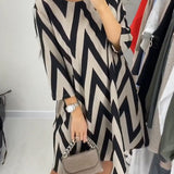Lovenza - Zigzag Midi Dress