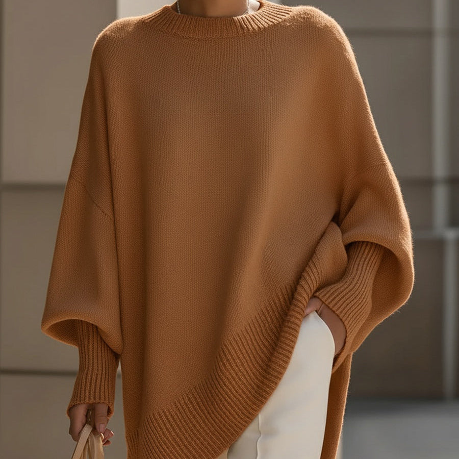Evelyne - Sophisticated Wool Blend Sweater