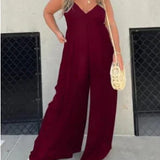 Mara - V-Neck Jumpsuit