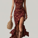 Mika | Boho Retro Maxi Dress