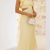 Blaire - One-Shoulder Cutout Maxi Dress