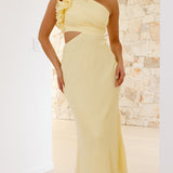 Blaire - One-Shoulder Cutout Maxi Dress