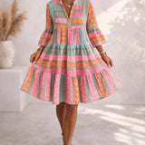 NOVA | Vibrant Midi Dress with Airy Comfort for the Weekend