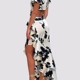Zinnia - Floral Midi Dress