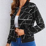 Carly Geometric Jacket