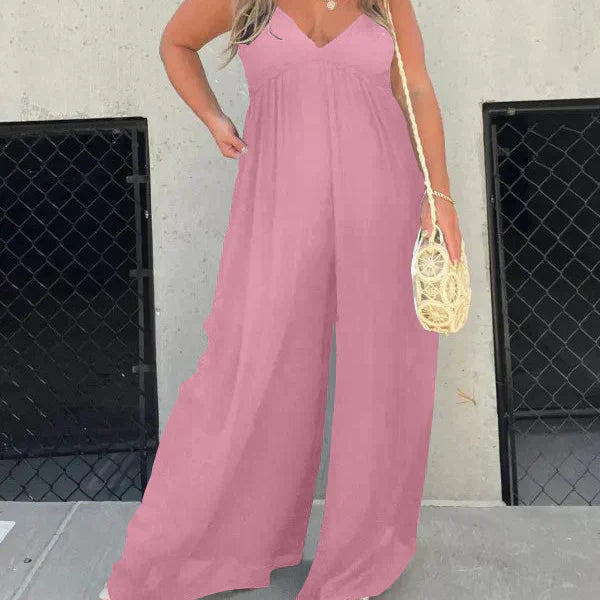 Mara - V-Neck Jumpsuit