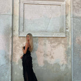 Zara - Ruffled Maxi Dress