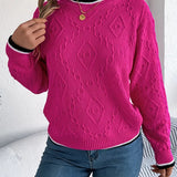 Verity - Elegant Striped Jumper