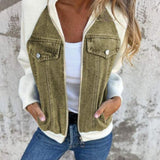 ANIDIA - Modern denim fabric jacket