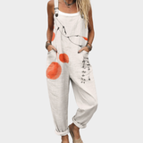 Liselotte | Dungarees with Coral Accents