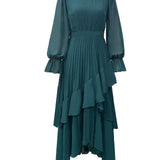 Vera | Elegant Pleated Dress