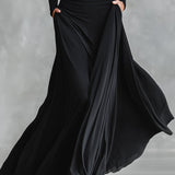 Rubi | Elegant Black Maxi Dress