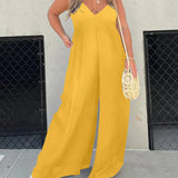 Mara - V-Neck Jumpsuit