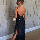 Zara - Ruffled Maxi Dress