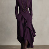 Natalie | Elegant Draped Dress