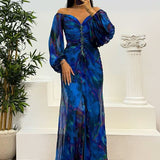Gisselle - V Neck Maxi Dress