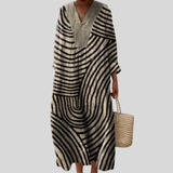 Blanche | Flattering Printed Summer Dress