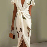 Valeria | Elegant Wrap Dress