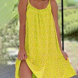 Naomy - Printed Camisole Midi Dress