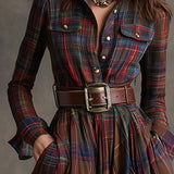 Mandy | Belt Shirt Dress
