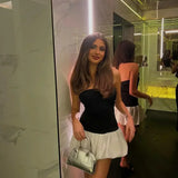 Danielle | Bubble Hem Mini Dress