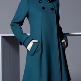 Belgravia Funnel-Neck Coat