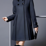 Belgravia Funnel-Neck Coat