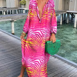 Bea - V Neck Maxi Dress
