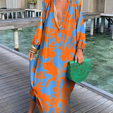 Bea - V Neck Maxi Dress