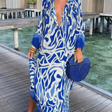 Bea - V Neck Maxi Dress