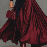 Cara | Velvet & Satin Gown