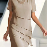 Pamela | Elegant Layered Dress