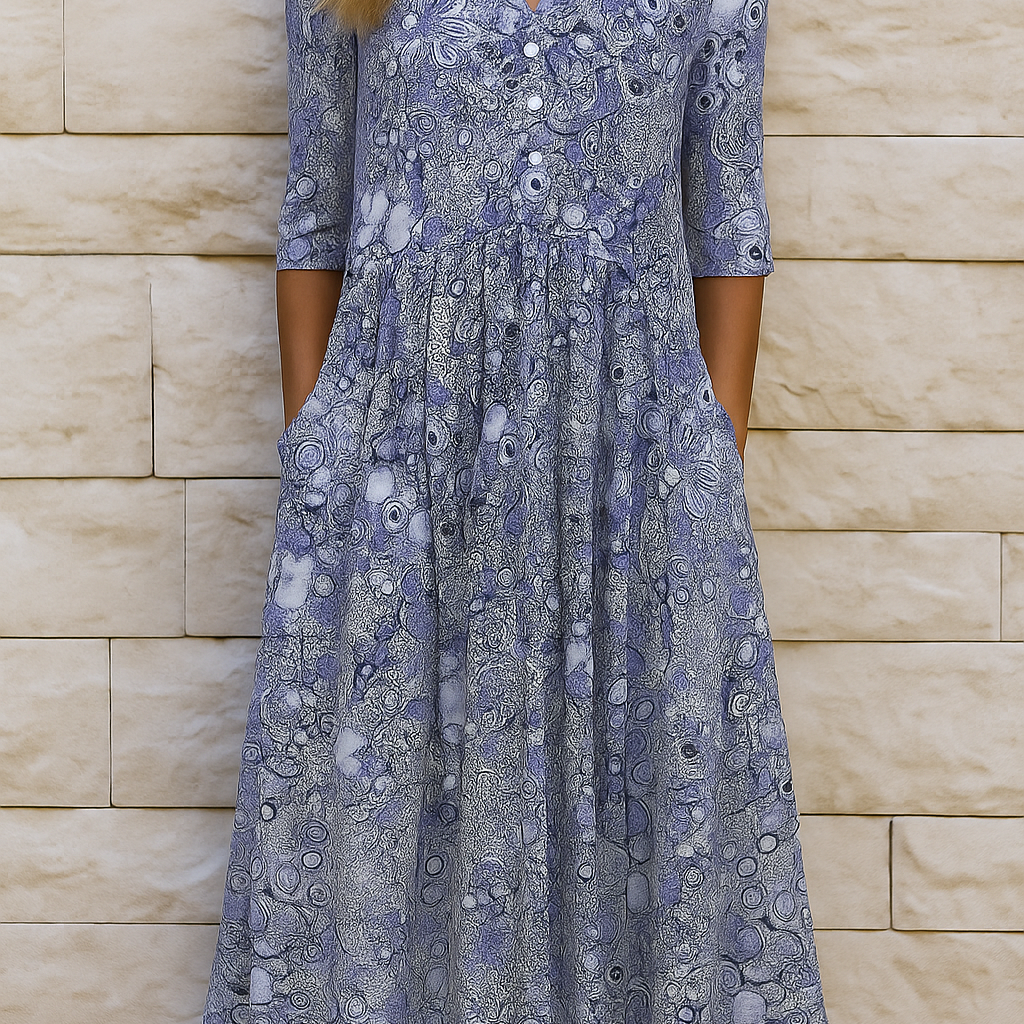 Julia | V-Neck Flow Dress