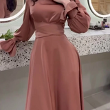 ItalianFrost - Satin Maxi Dress