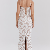 EVANGELINE - EMBROIDERED MAXI