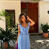Camila | Ruffled Maxi Dress